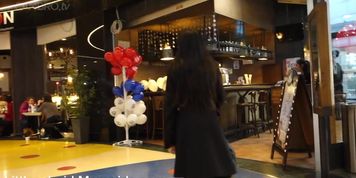 Littlesubgirl public blowjob supermarket cambros
