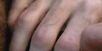 Sissy faggot sucks big cock obediently