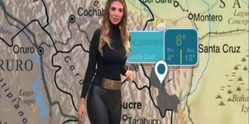 Anabel Angus rica nalgona en pantalon de cuero pegadisimo HD