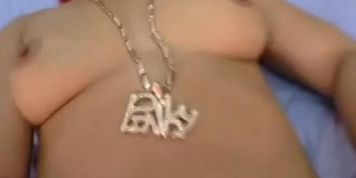 Pornstar PinkyXXX hot masturbates