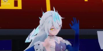 MMD Winter God Kiana (Dance and sex) (??????????) (Submitted by ???????)