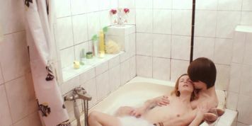HOMEGROWNVIDEO - Petite redhead girlfriend gets fucked in the bathtub