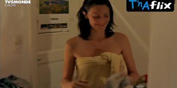 Camille Japy Breasts Scene  in Nos Vies Heureuses