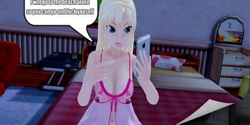 ?MMD?Sex At The Beach - Izumi Meets The Shark Man (Ecchy1994)