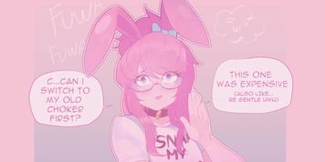 Snap My Choker but be gentle UWU ll Art by ThiccWithaQ ll VA- MizzPeachy ll SFX-HopperShape