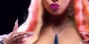 Nicki Minaj boobs bounce TROLLZ 