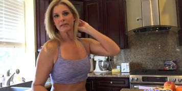 Milftrip Step Mother Welcomes Step Son Home