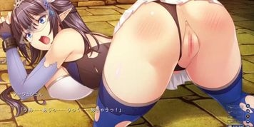 Shinkaku Senki Age Slave ~Inmon ni Ochiru Elf Shimai~ Scene 4 Subbed (Visual_Novel)