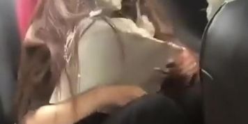 Girl gets caked in the face as a prank
