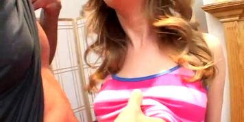 brunette girl porked