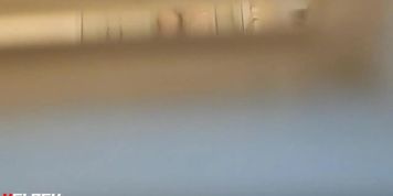 Flatmate showering voyeur