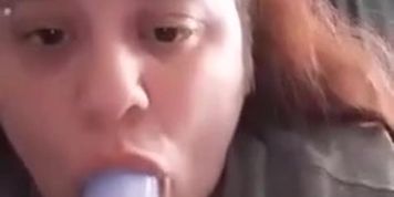 Deepthroat practice
