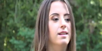 Cutie big tits teen cock deepthroat drilling and messy facial outdoor (Dorothy Black)