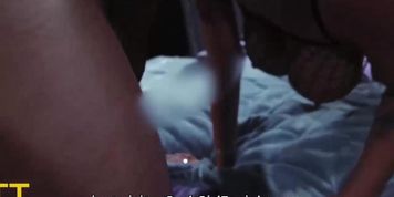 Big juicy booty Latina super model Victoria squirts creampied