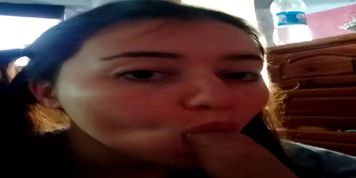 Chupandosela A Mi Novio Luego De Un Largo Dia - Amateur Argentina Casero