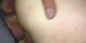 Fucking wife doggystlye and smacking her  big juicy ass  