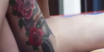 Amwf Arteya Dee Russian Kara Stone Usa Girl Blonde Small Natural Boobs Tattooed Slut Call Girl Pornstar Came For Billiard Game I