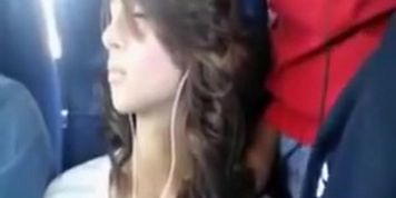Hot Girl Cock Flashed In The Bus