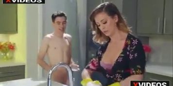 son Jordi fuck his step mother milf Cherie Deville video complete comments box