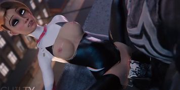 GuiltyK - Spider Gwen X Venom