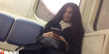 German Train Fap to Turkish Girl!! (A. Train)