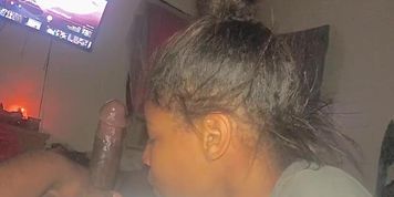 Woke Me Up To Choke On My Cock !!!!