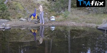 Elina Brotherus Butt,  Breasts Scene  in Silent Lake
