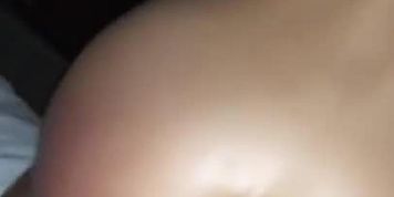 Hubby from behind after the strip club 