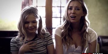 Teen lesbian troublemakers Haley Reed and hot Coco Lovelock fucked so hard