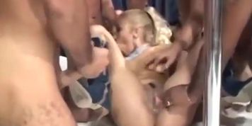 Brazilian Bukakke Orgy (Crisbell)