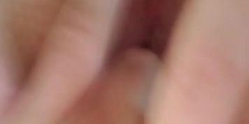 Quick Finger Fucking My Tight Wet Pussy