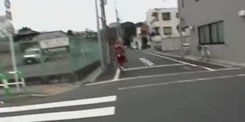 Blonde Japanese chick featured in a kinky sharking video