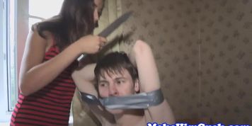 Smalltits cuckolding girlfriend banged from behind