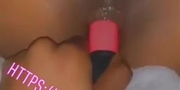 Young ebony first time anal play