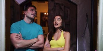 Stepsis And Stepson Find Mom Being Stuck In The Dryer (Codey Steele, Lauren Phillips, Vanna Bardot)