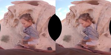 Star Wars Rey VR fuck