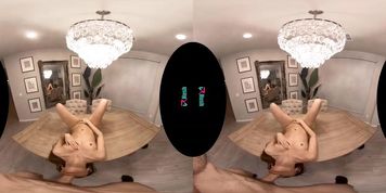 Vanna Bardot on her back vr