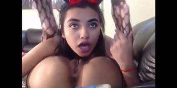 Compilation of girls licking her own pussies
