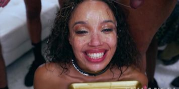 Blowbang Compilation - 10 Cum Eating Babes Get Faces Destroyed (Alexis Fawx, Alexis Tae, Alina Lopez, Emma Hix, Gia DiMarco, Kianna Dior, Tommy King, Xxlayna Marie)