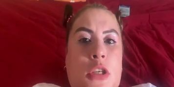 Slut Latina with thick ass gets fucked after workout! Made him cum twice on my tight Pussy! La Paisa