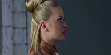 Star whores slave leia pleases her new master