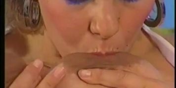dusty pumps her big milky boobs
