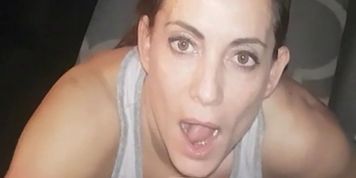 Hto Looking Brunette Sucks So God She Gets Splashed With Cum (young wife)