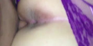 Young, latino husband and wife fuck doggystyle