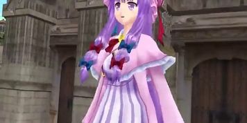 [3D MMD Giantess] Patchouli Growth & Shrinking Dance with Koakuma HQ by Tappi