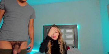 Sexy Blondie On Dick