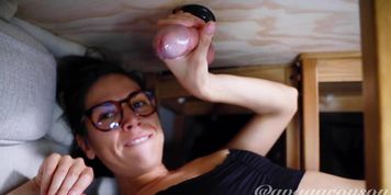 Hard Dick Loves Getting Dominated, Tugged & Milked Through Glory Hole Table Until Big Cum Explosion! (Brittany Bardot, Kendra Lust)