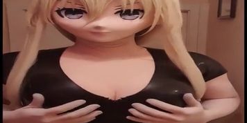 Kigurumi latex top test