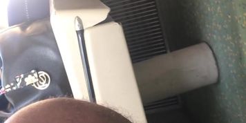 Sexy Light Skin Ebony Shoeplay On Train (She Knew)