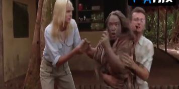 Kathy Bates Breasts,  Butt Scene  in At Play In The Fields Of The Lord